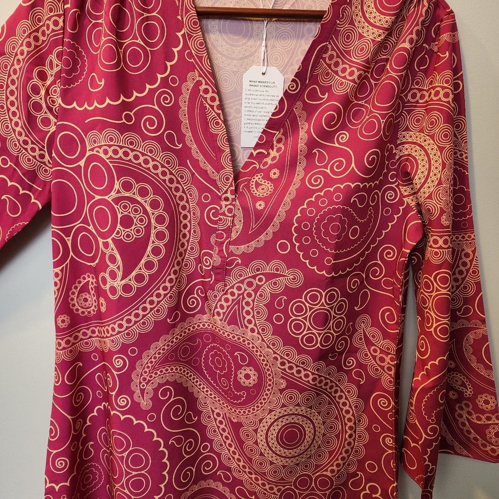Paisley pink dress - Picture 4 of 4